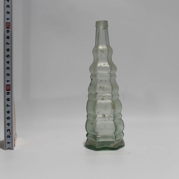 salad oil bottle affectionately named christmas tree bottle by collectors